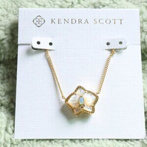 NEW❤️ Kendra Scott Joelle Orchid Gold Ivory Mother-of-Pearl Necklace ❤️